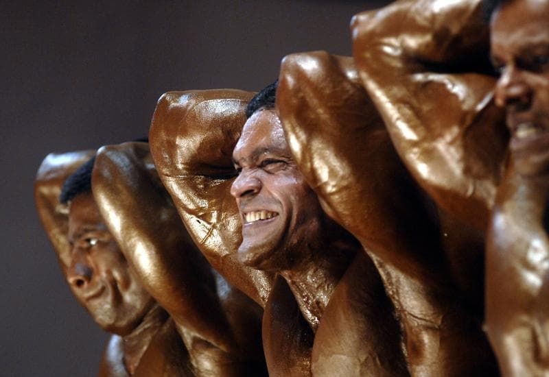 body builder, muscles, flex, strong