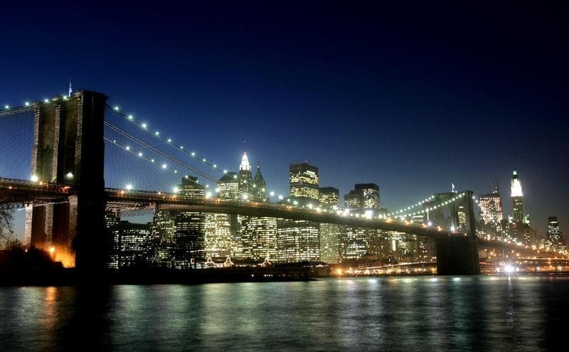 bridge, New York, Manhattan