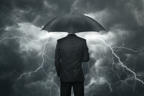 danger, risk, storm, prepare for worst, trouble, shutterstock_134399564