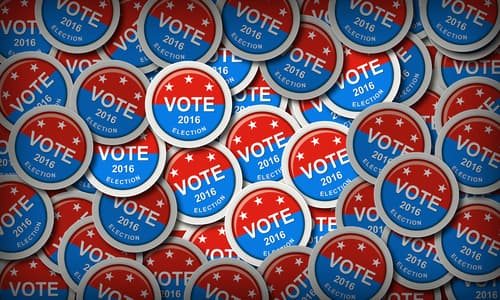 U.S. presidential campaign, election, 2016, shutterstock_327828059