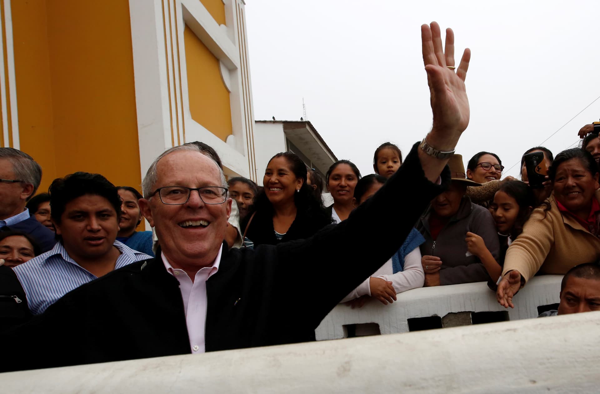 Peruvian President Pedro Pablo Kuczynski