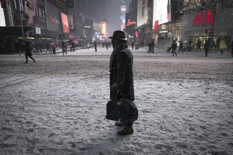 winter, blizzard, snow storm, New York City