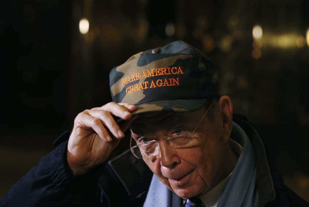 Wilbur Ross, WL Ross & Co., private equity, SEC, Donald Trump, U.S. presidency, cabinet, U.S. Commerce Department
