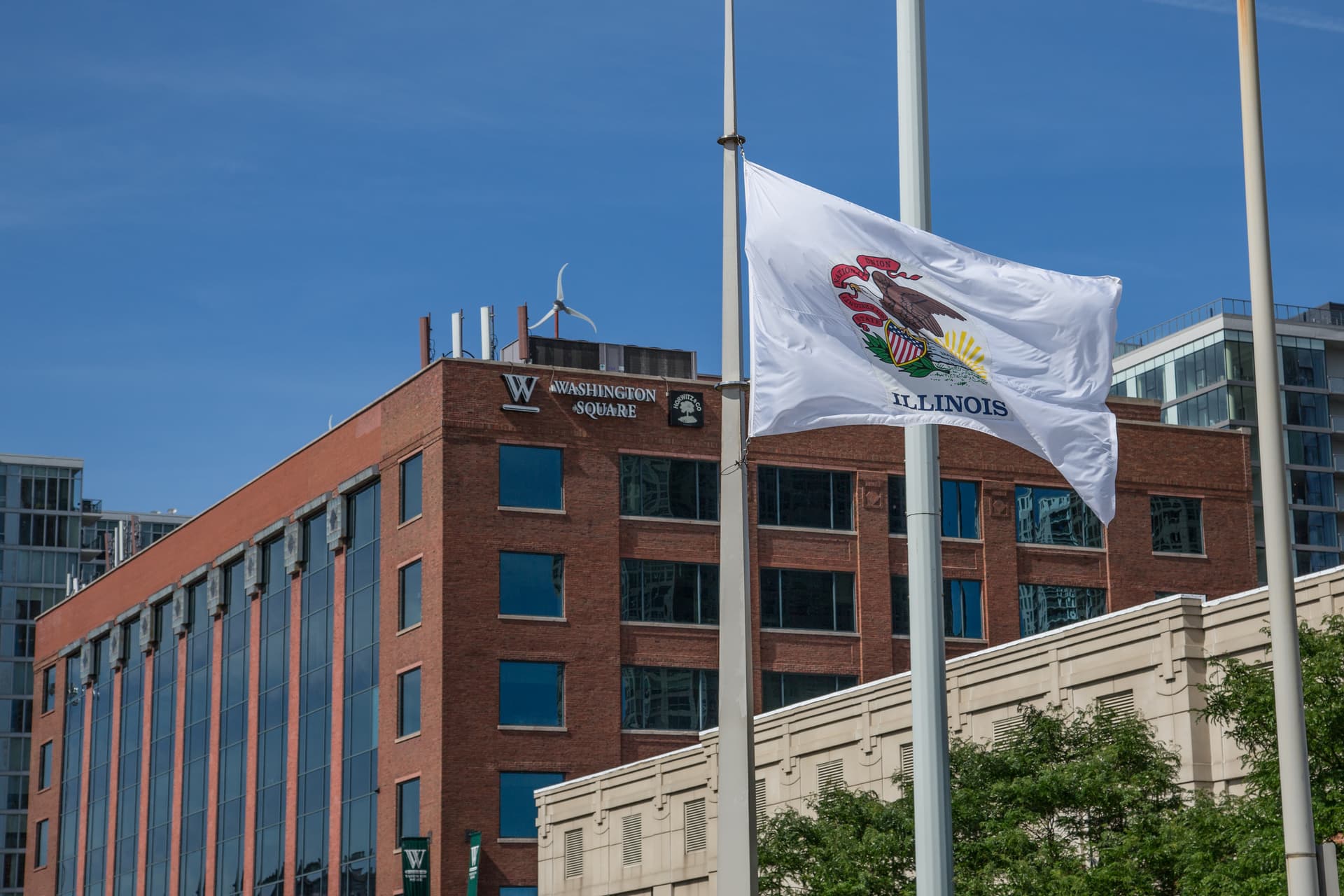 Illinois, state flag, private equity, Clearlake, Vista