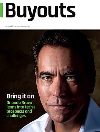 Cover of Buyouts' January 2021 issue