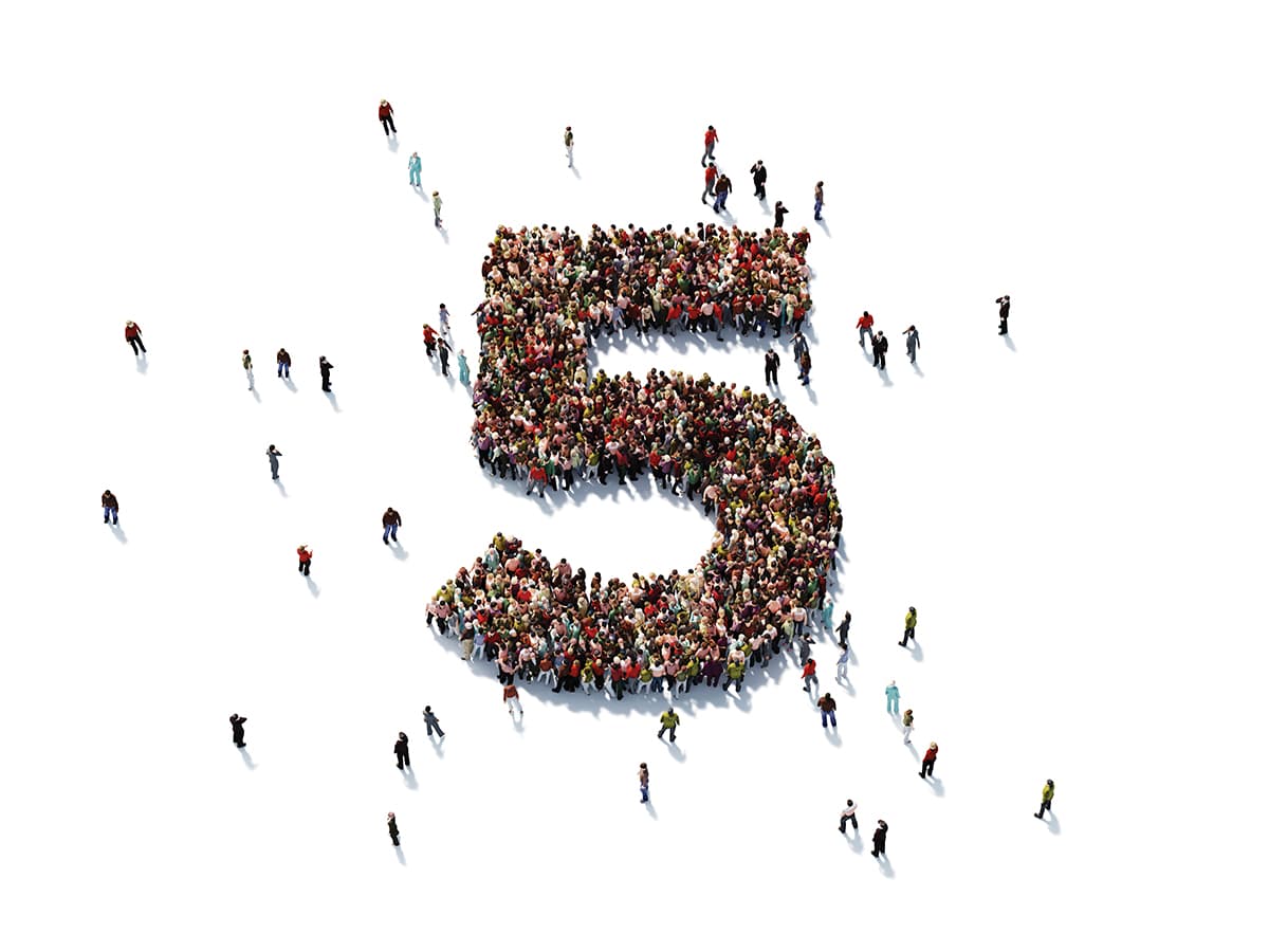 Human number five
