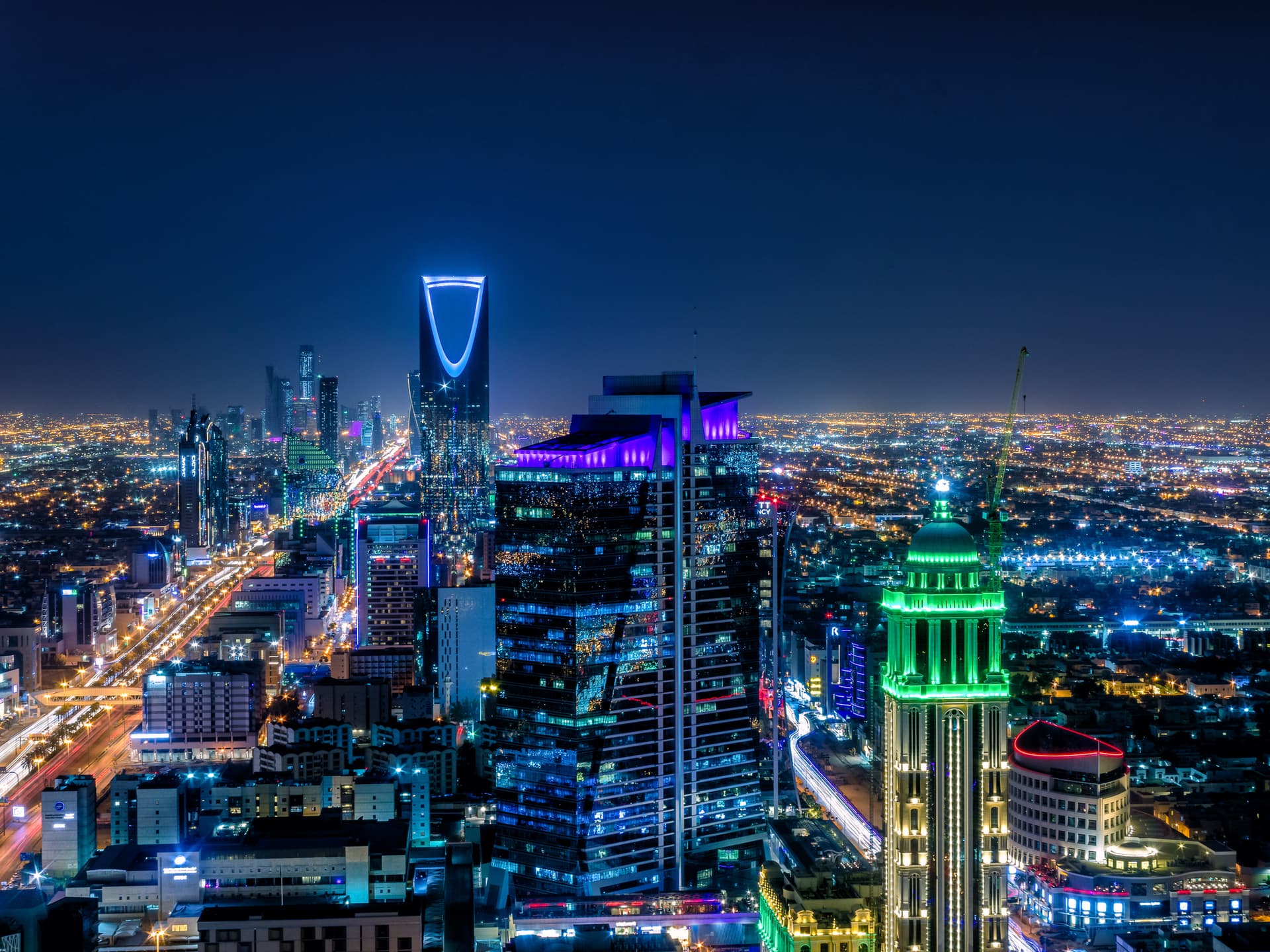 Image of the Saudi Arabia skyline.