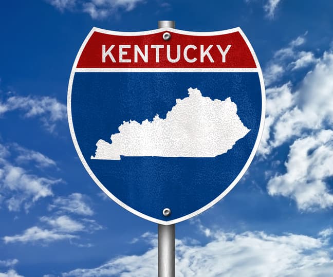 Kentucky state map
