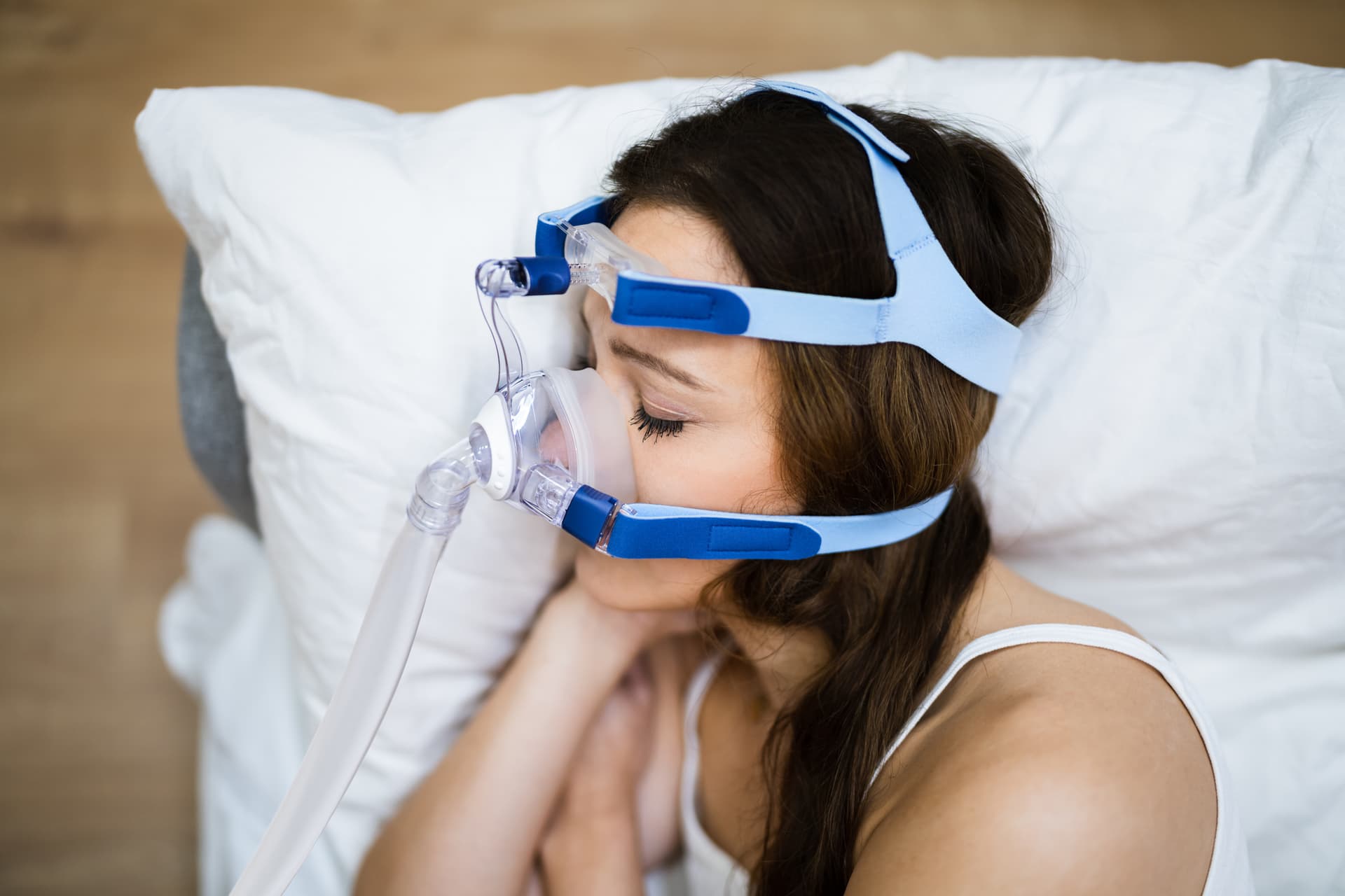 Sleep Apnea Oxygen Mask Equipment