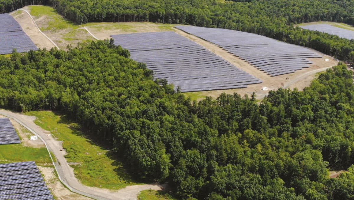 Solar farms, New York