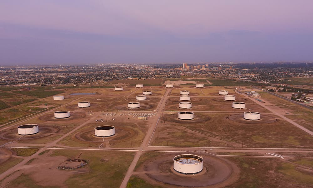 Lotus Midland tank farm 2 million barrels of storage capacity