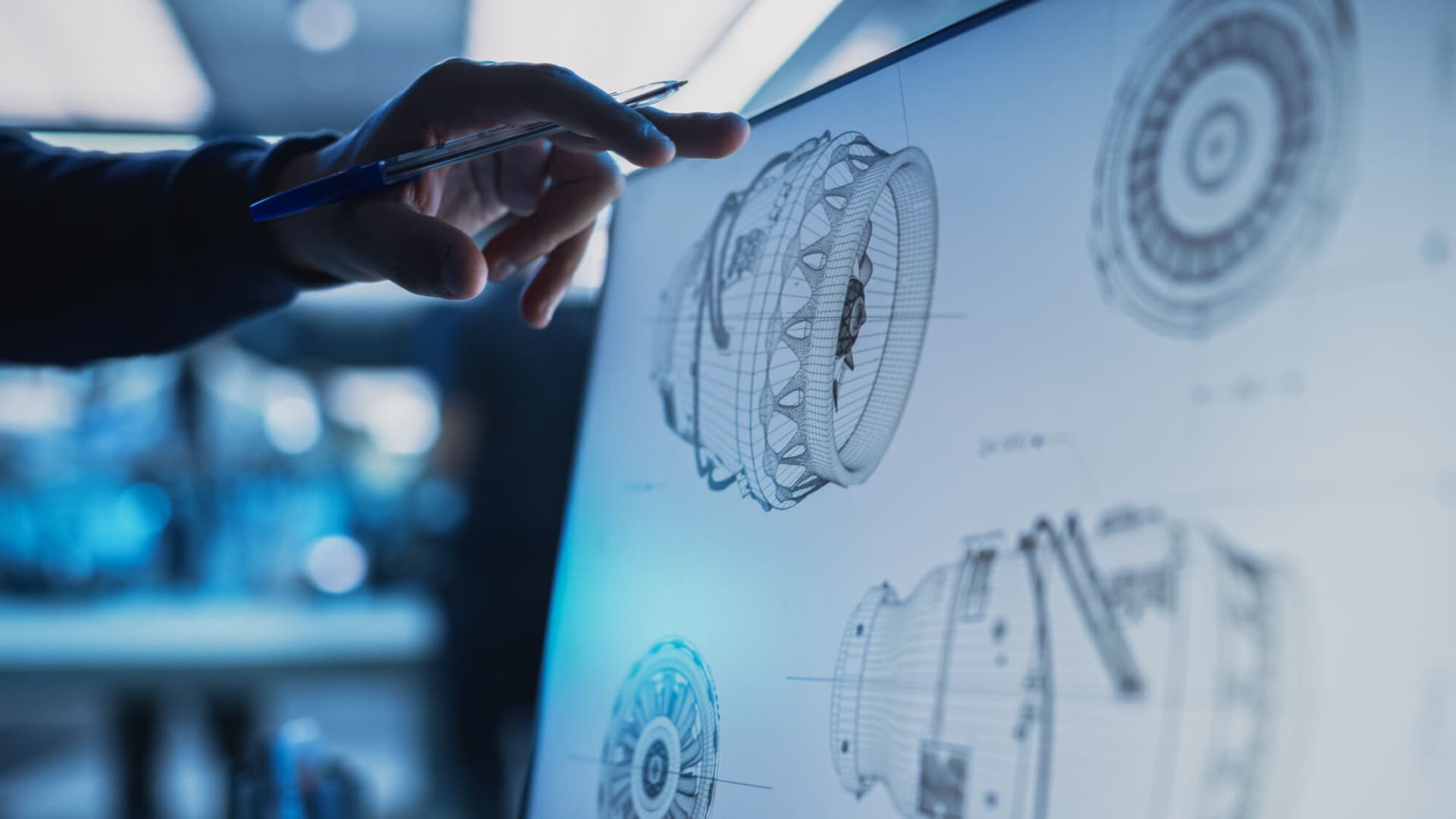 engine motor design industrial engineer