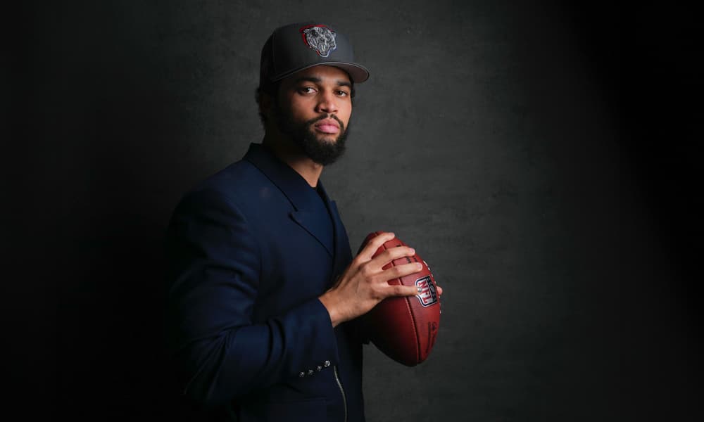 Caleb Williams, Chicago Bears quarterback and founder of 888 Midas