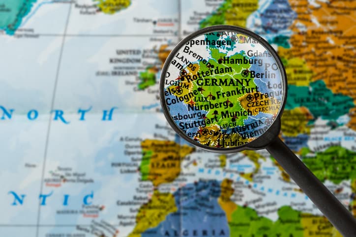 Map of Germany