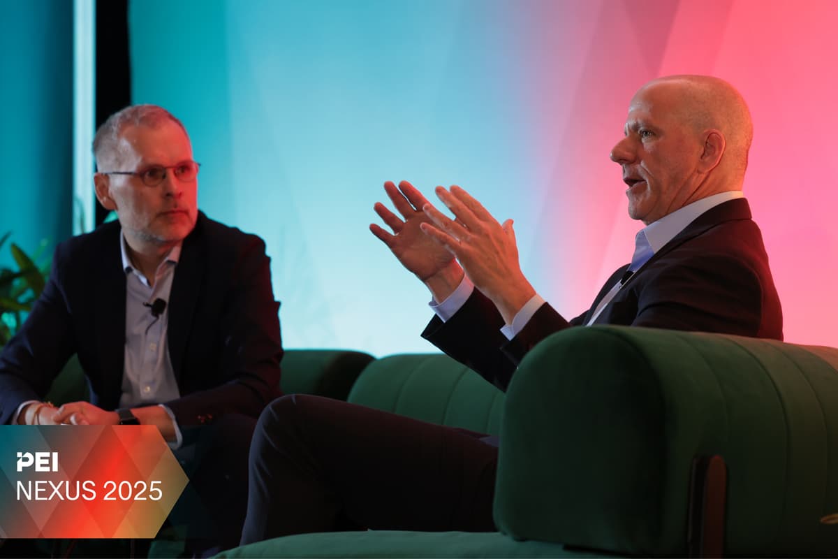 TPG's Jon Winkelried and PEI's Philip Borel