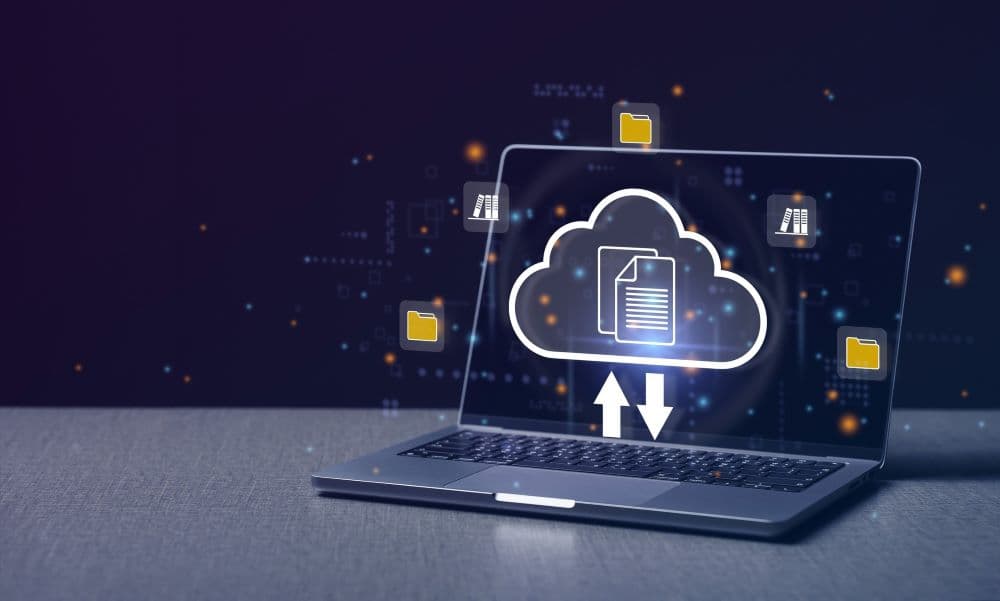 A data document management system with cloud and software featured,