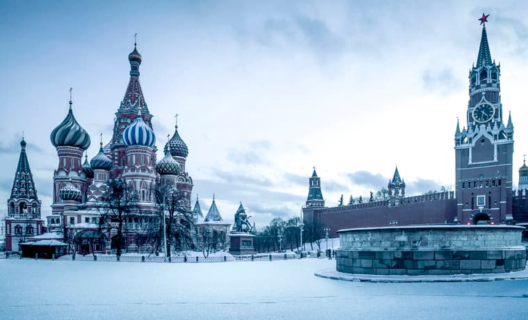 Russia chill frosty