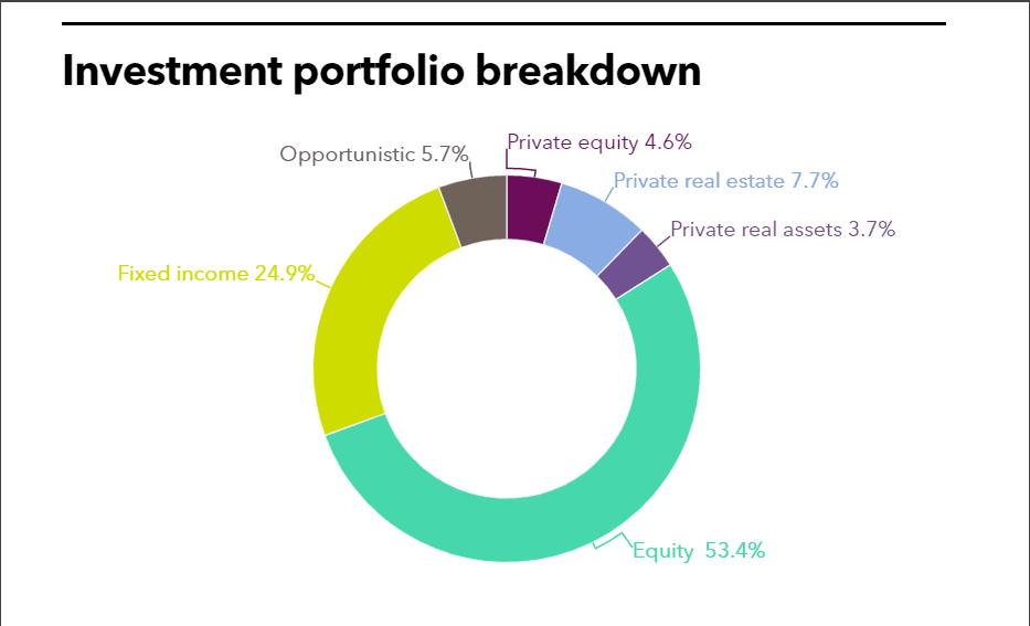 SDCERA full investment portfolio