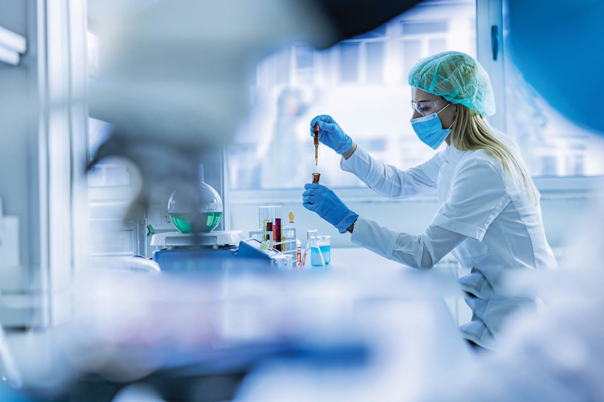 Science medicine research laboratory