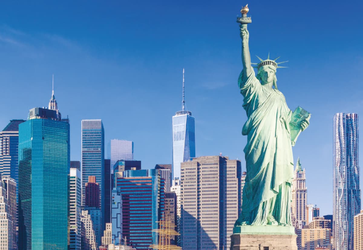 Skyline of New York