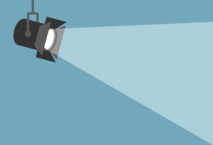 spotlight, light, private, stage, beam
