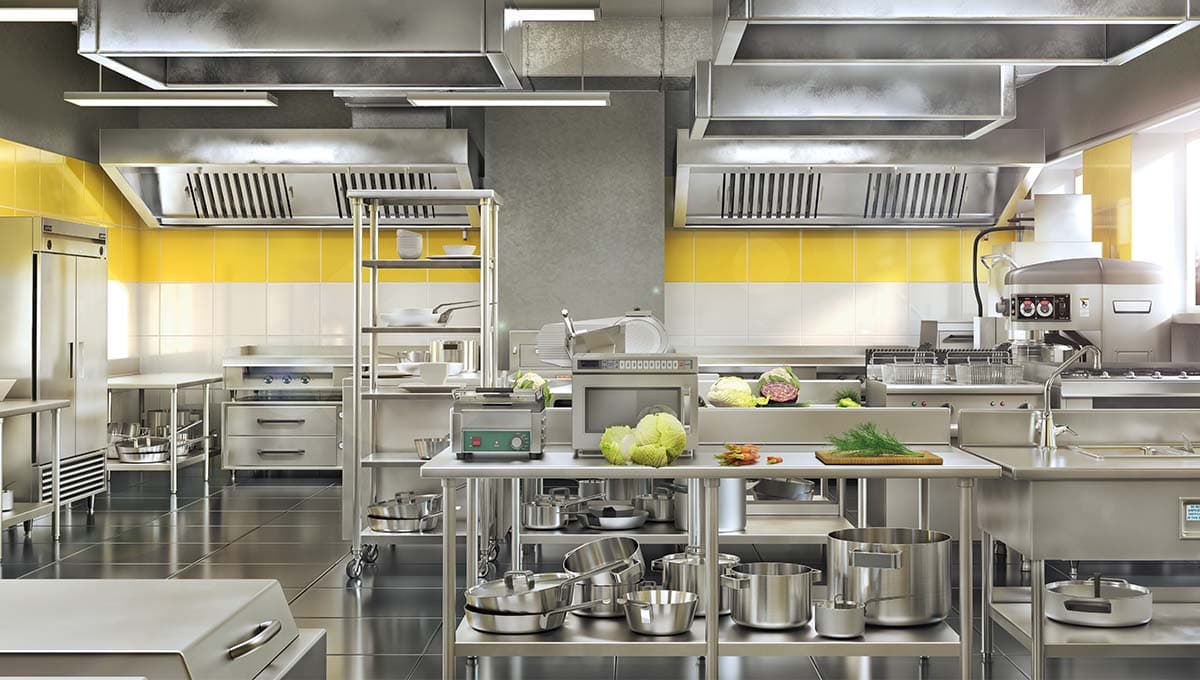 Professional kitchen