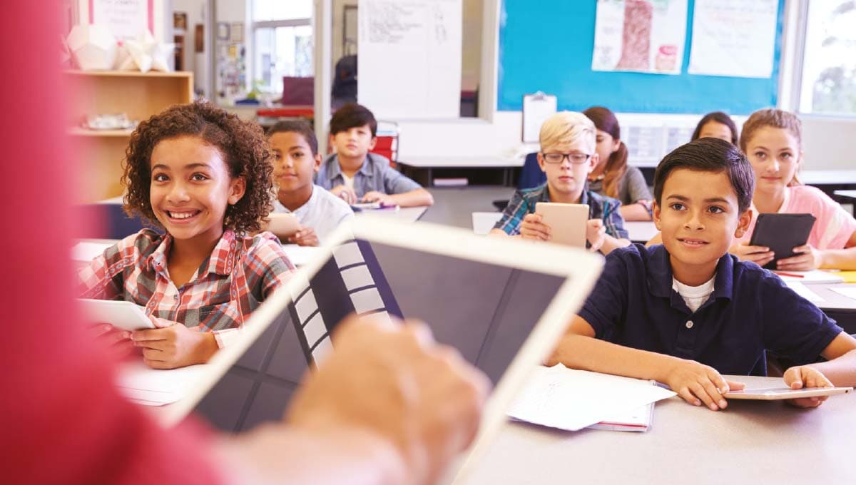 Students at school
