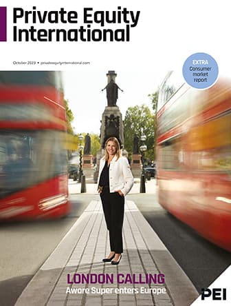Cover of the Private Equity International issue October 2023