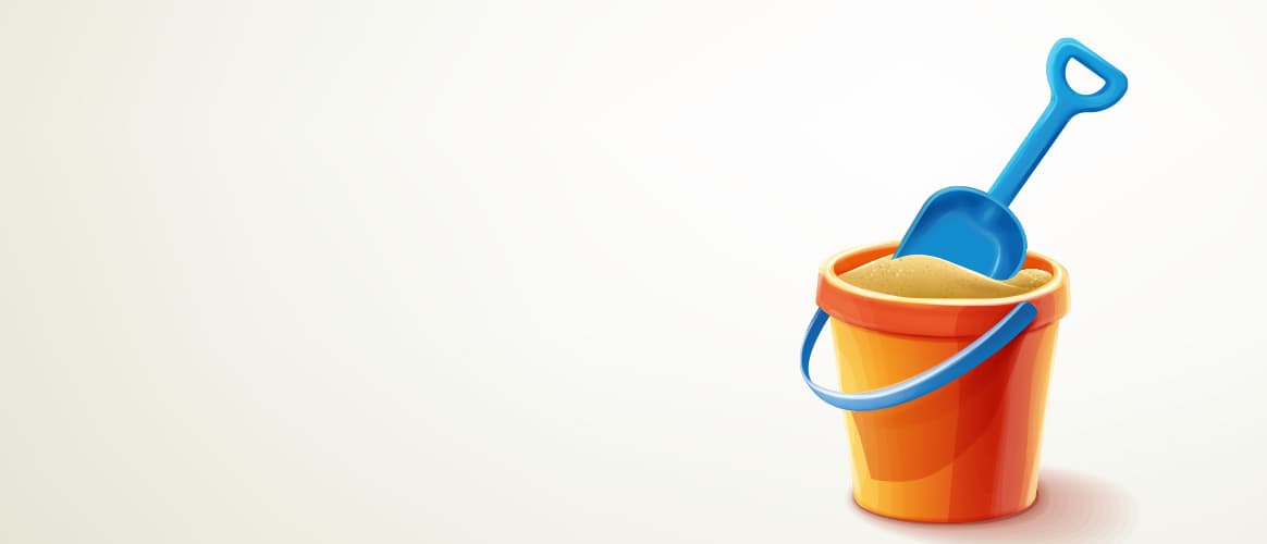 Bucket and spade