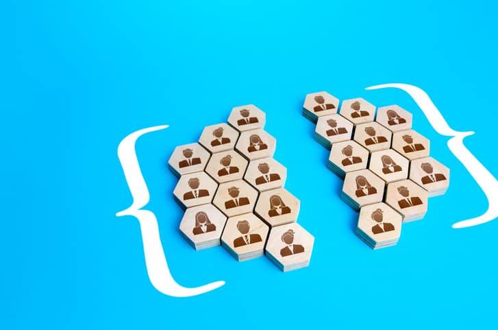 Two groups merging together