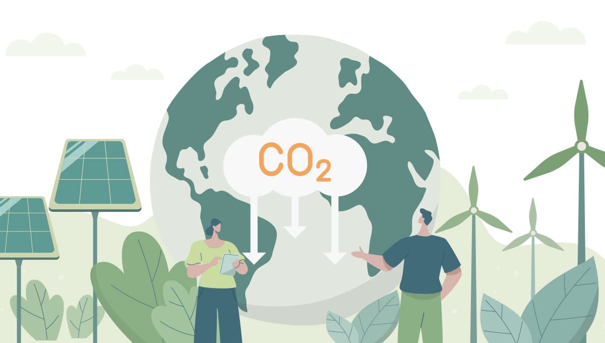 Net zero renewables illustration