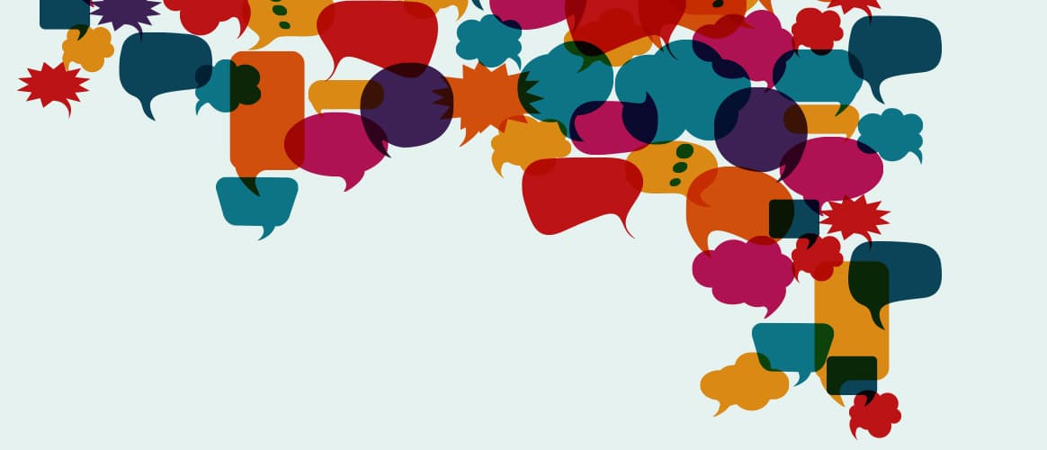 Speech bubbles