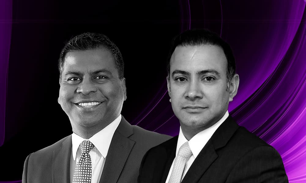 Ashley Menezes and Gaurav Ahuja from ChrysCapital