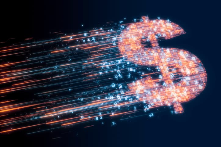 Digital dollar sign