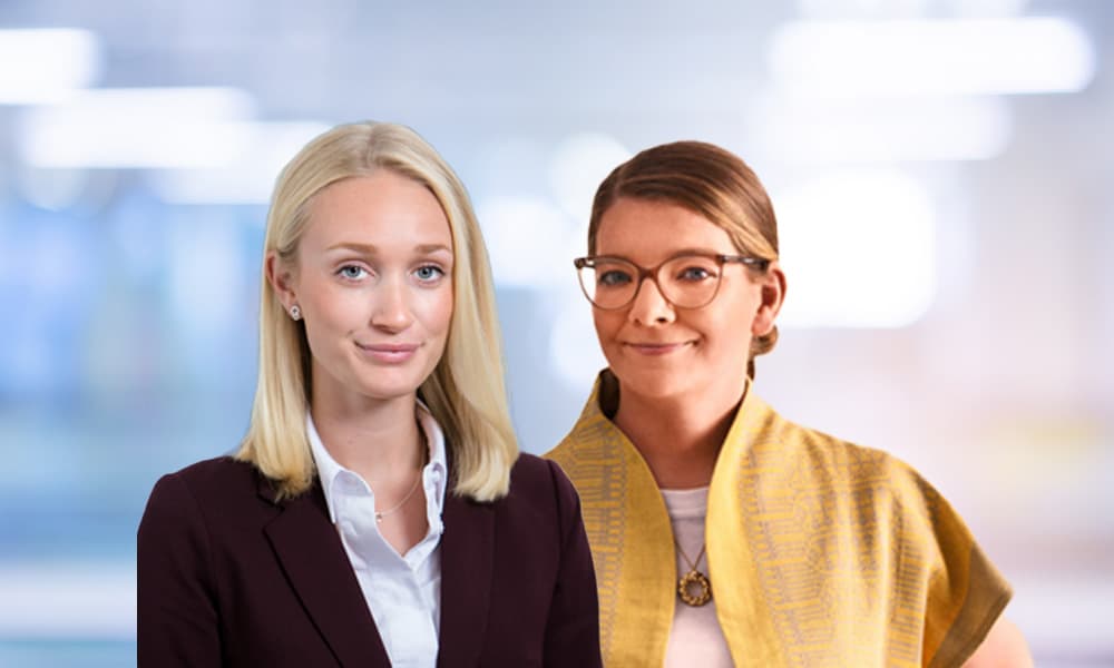 PwC’s Frida Kruse and Femke van der Zeijden