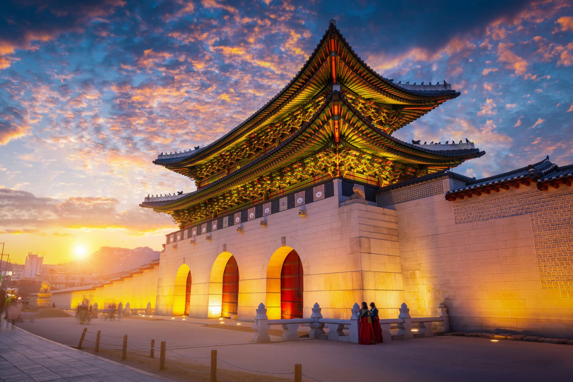 Gyeongbokgung, Seoul, South Korea.