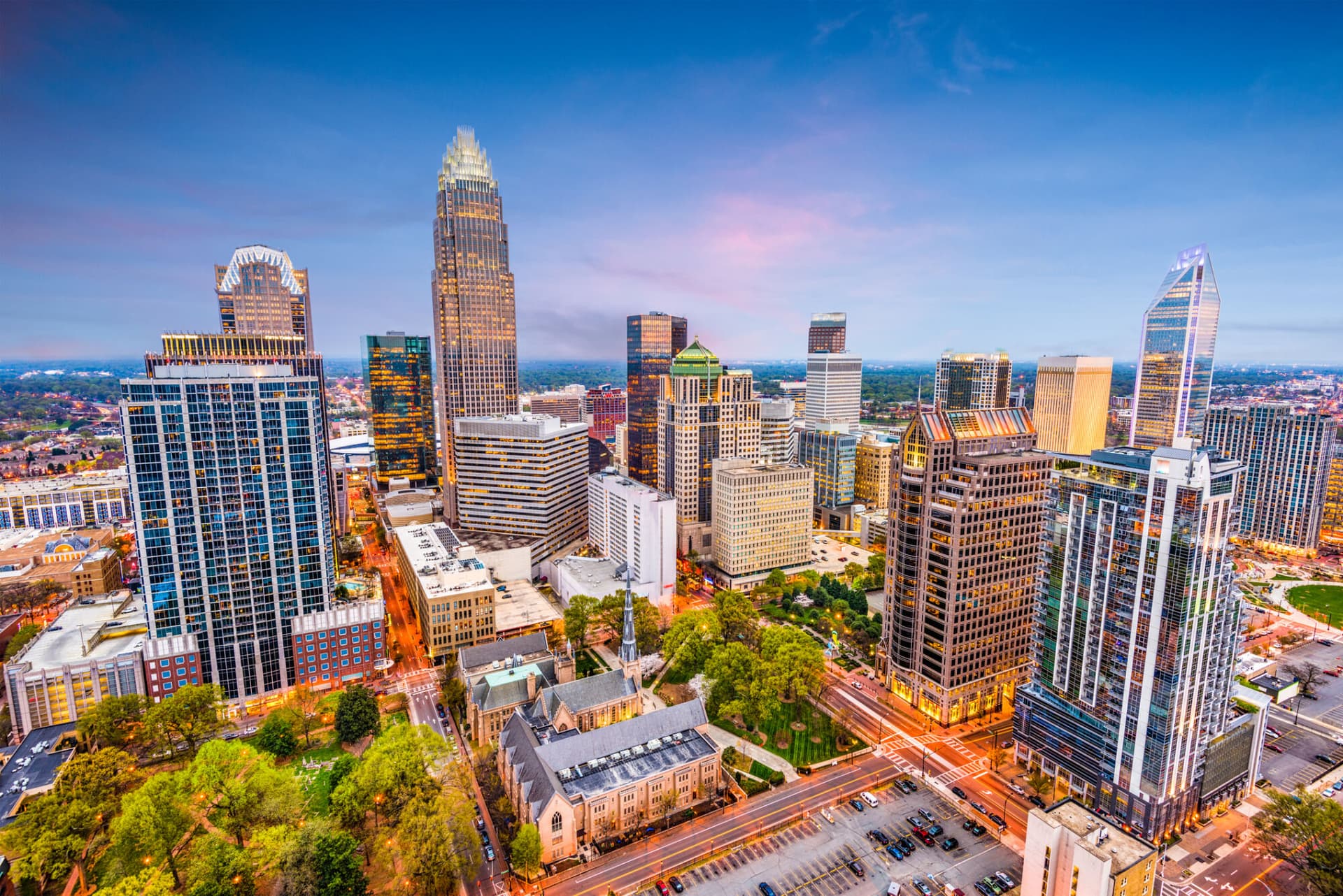 Skyline of Charlotte, North Carolina