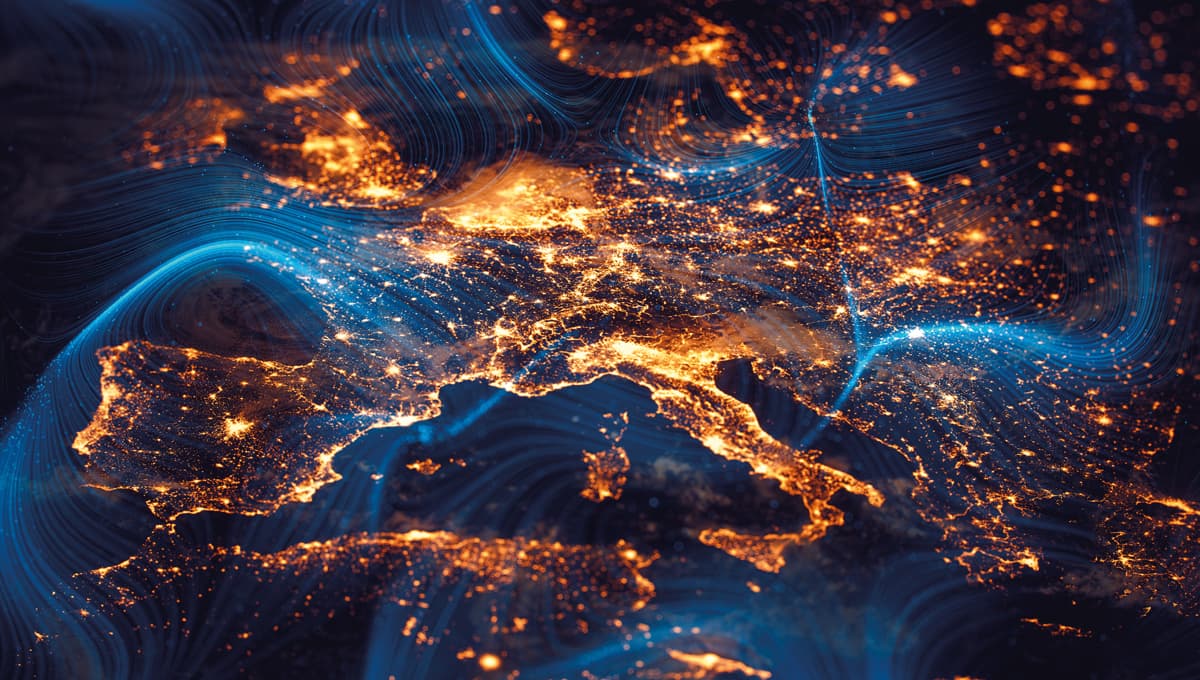 Europe map t5