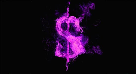A graphic of a USD dollar sign on fire
