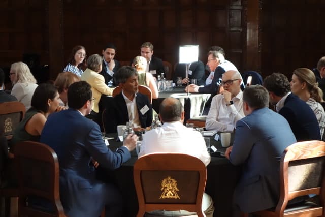 A picture of the PEI Investor Council meeting at Ironmongers' Hall, London, July 2026