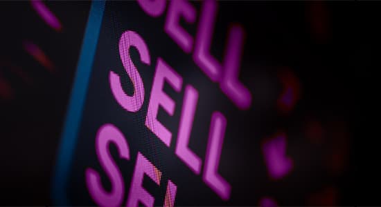 neon sell sign