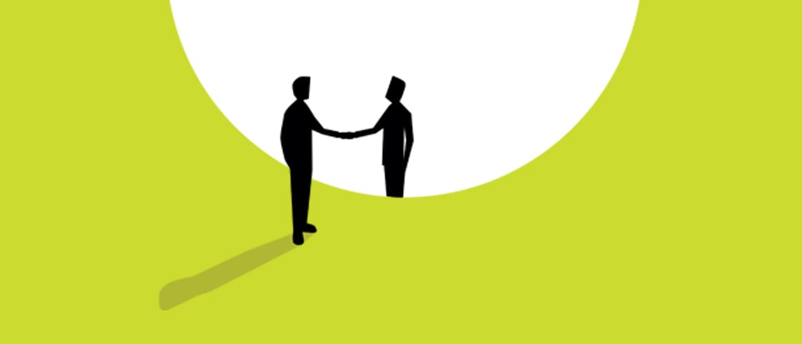 Handshake meeting agreement