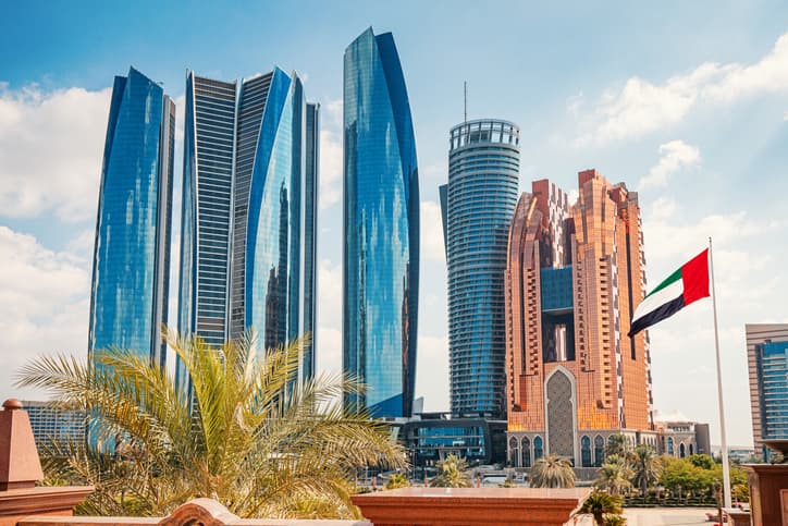 Abu Dhabi skyline