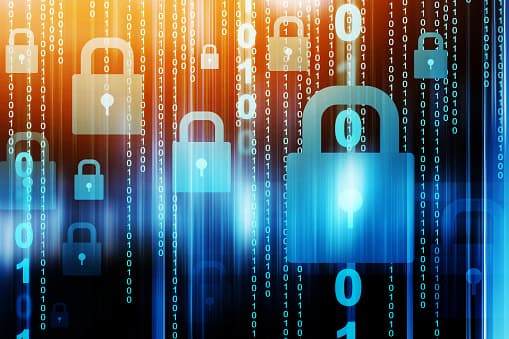 Abstract photo symbolizing internet security