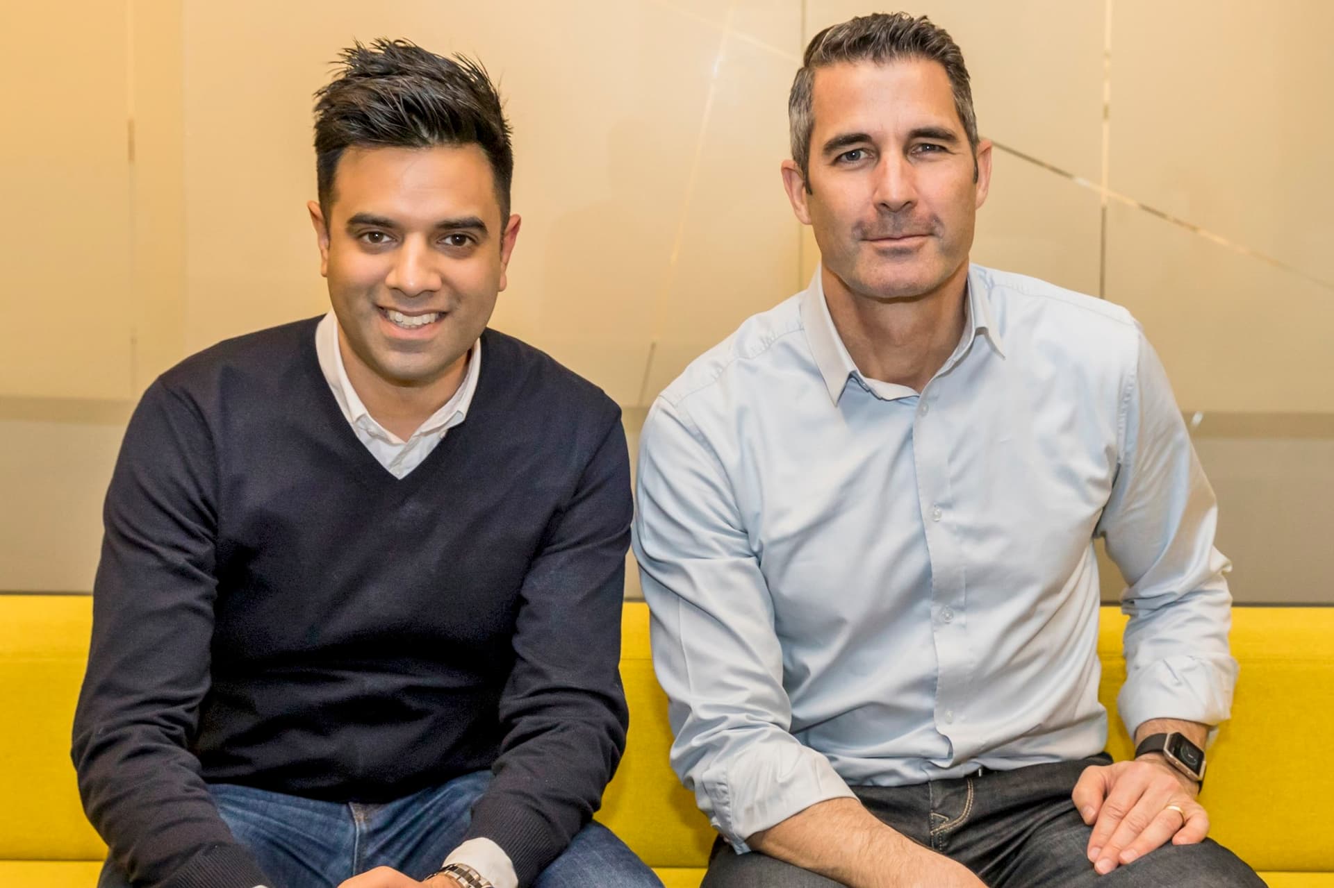 Photo of Luge Capital co-founders Karim Gillani and David Nault