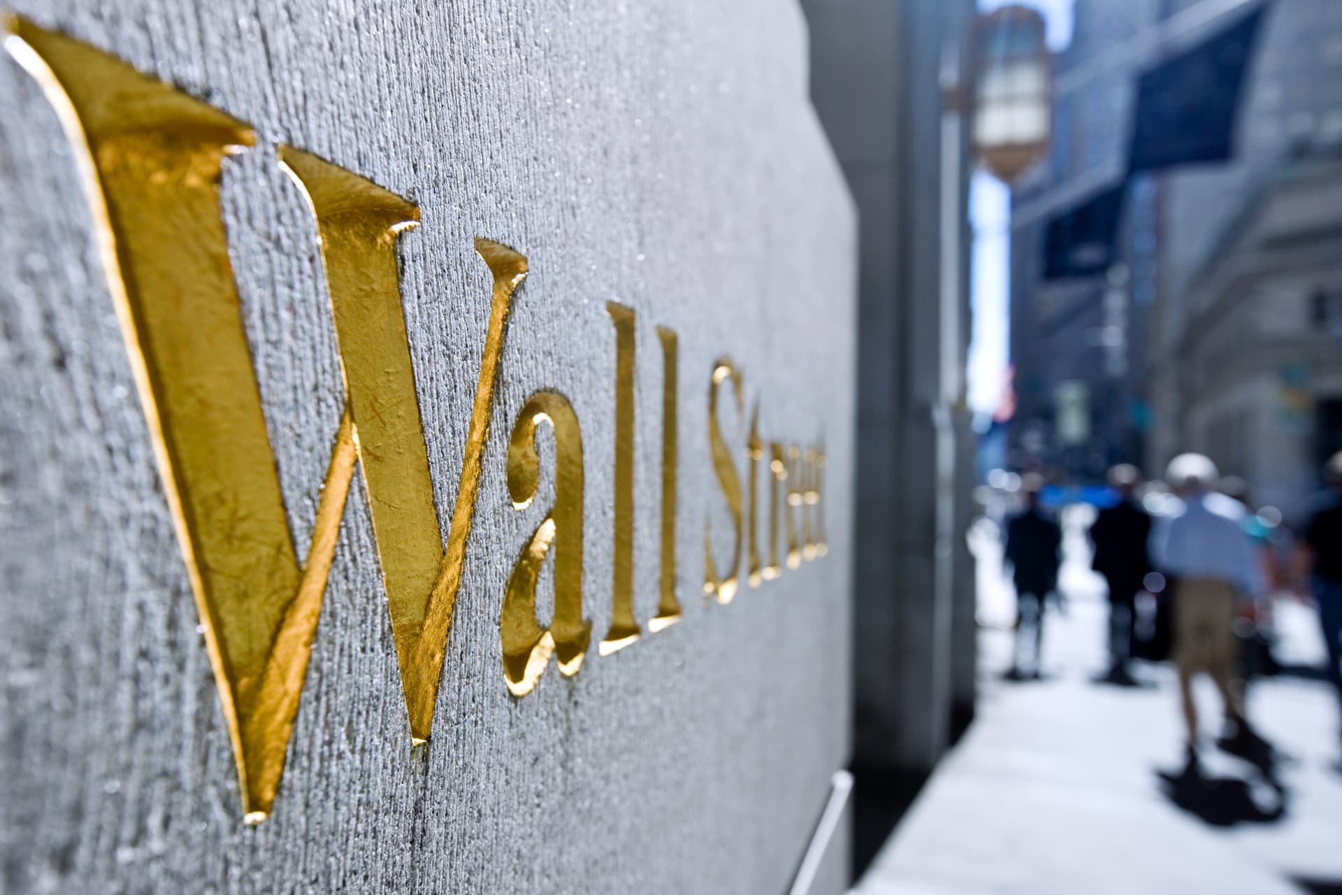 Wall Street, New York, finance, financial district, stock market