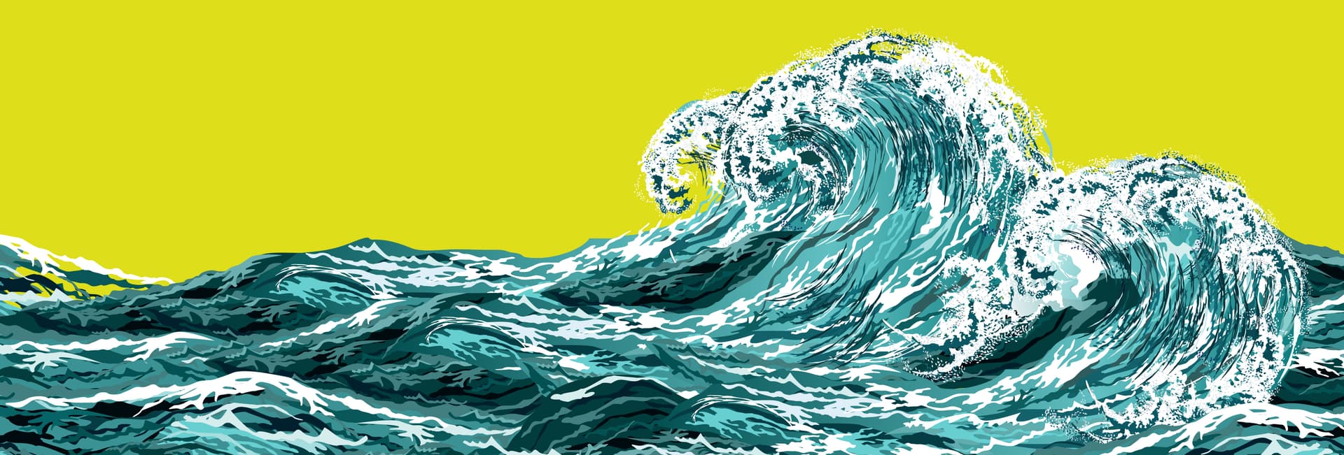 Image of sea waves.