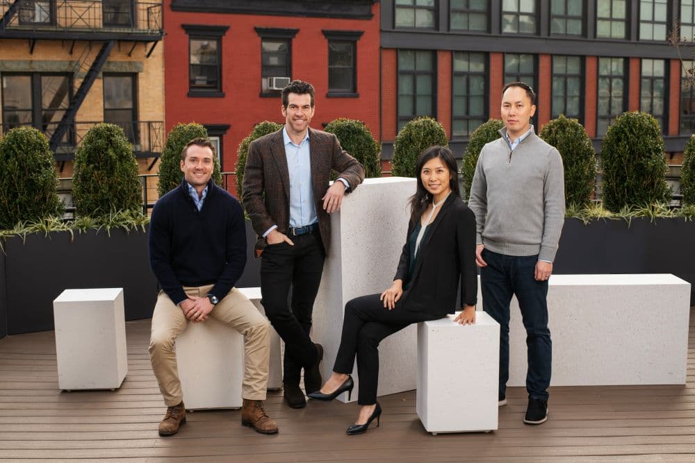 Photo of four partners of proptech venture capital firm Fifth Wall