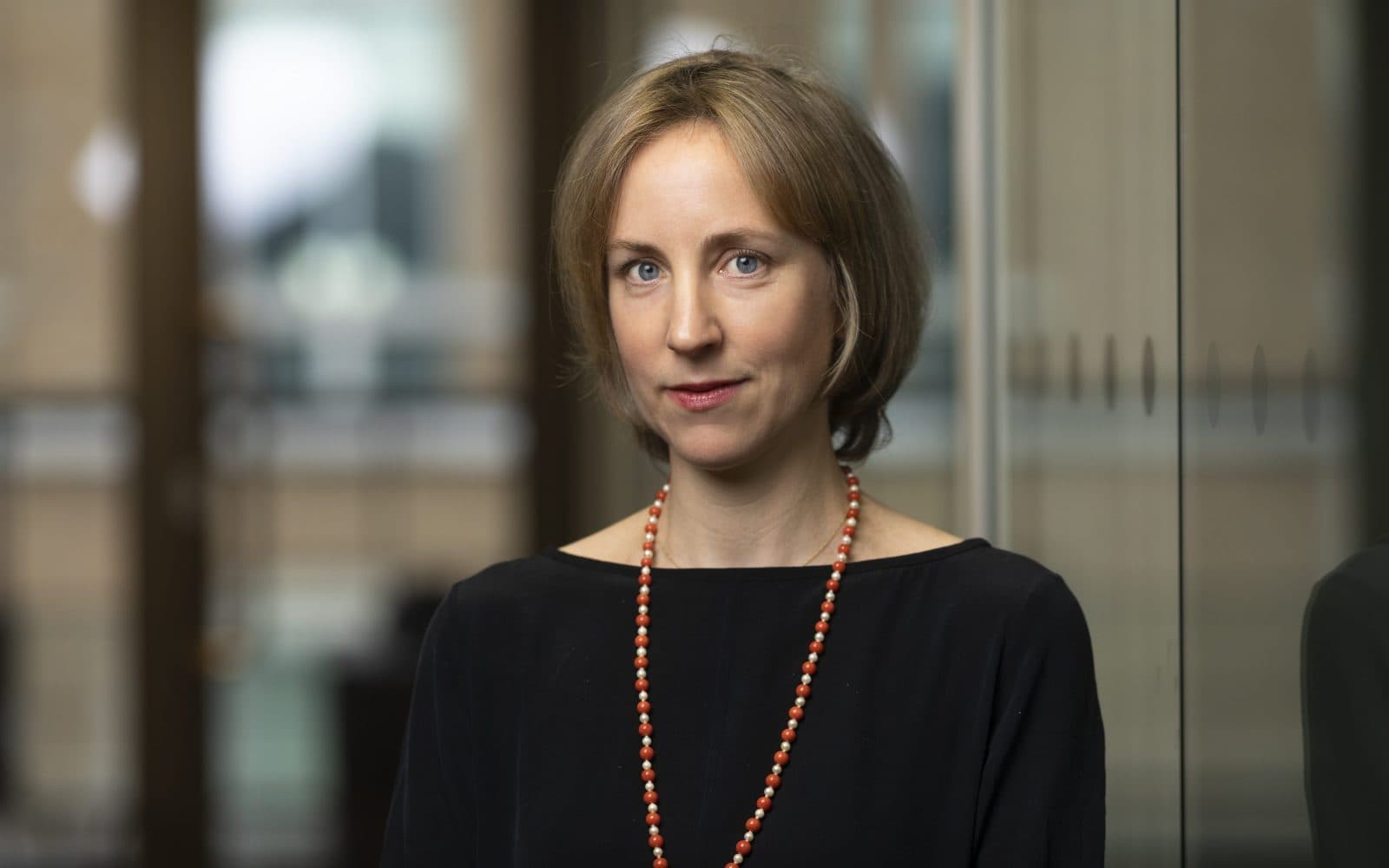 Photo of Ruth Foxe Blader, a partner at Anthemis Group