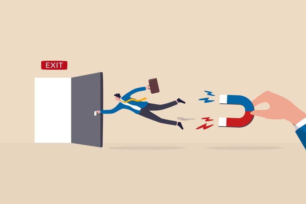 Illustration of the concept of retaining talent.